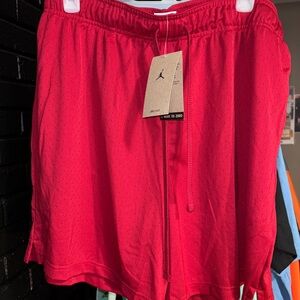 Red Jordan Athletic Shorts